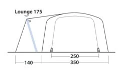 Outwell Oakdale 5PA Tent (2023) -Cheap Camping Shop 111183 oakdale 5pa drawing other4
