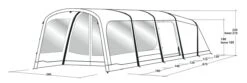 Outwell Birchdale 6PA Tent (2022) -Cheap Camping Shop 111184 birchdale 6pa drawing perspective2