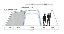 Outwell Mountain Lake 5ATC Tent (2022) 17 Outwell Mountain Lake 5ATC Tent (2022) -Cheap Camping Shop 111198 mountain lake 5atc drawing other4