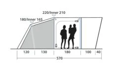 Outwell Springville 4SA Tent (2023) -Cheap Camping Shop 111275 springville 4sa drawing other4
