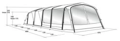 Outwell Knoxville 7SA Tent (2023) -Cheap Camping Shop 111280 knoxville 7sa drawing perspective2