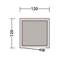 New Release -Cheap Camping Shop 111287 outwell seahaven comfort station single drawing floorplan3