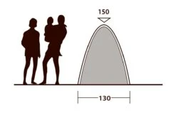 Outwell Free Standing Inner -Cheap Camping Shop 111289 free standing inner drawing other5