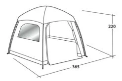 Easy Camp Moonlight Yurt Tent 13 Easy Camp Moonlight Yurt Tent -Cheap Camping Shop 120382 moonlight yurt drawing perspective2