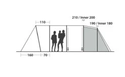 Easy Camp Palmdale 600 Lux Tent -Cheap Camping Shop 120425 palmdale 600 lux drawing other4
