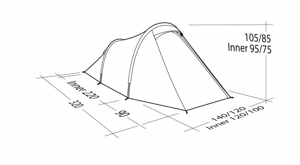 Robens Arch 2 Tent (2023) 6 Robens Arch 2 Tent (2023) - Image 6