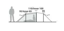 Robens Pioneer 3EX Tent (2022) -Cheap Camping Shop 130275 pioneer 3ex drawing other4
