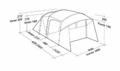 Robens Wolf Moon 5xp Tent (2023) 22 Robens Wolf Moon 5xp Tent (2023) -Cheap Camping Shop 130284 wolf moon 5xp drawing perspective35