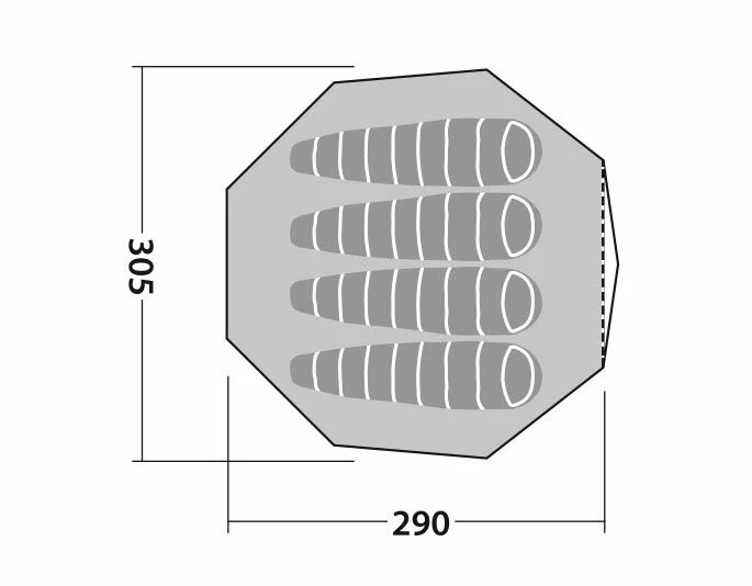 Robens Klondike S Tipi Tent (2022) 2 Robens Klondike S Tipi Tent (2022) - Image 2