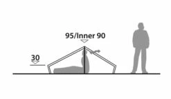 Robens Chaser 1 Tent (2022) 19 Robens Chaser 1 Tent (2022) -Cheap Camping Shop 130315 chaser 1 drawing other26