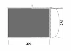 Robens Wolf Moon 5xp Footprint Groundsheet -Cheap Camping Shop 190058 footprint wolf moon 5xp drawing floorplan2