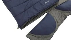 Outwell Contour Lux Double Sleeping Bag -Cheap Camping Shop 230297 contour lux double imperial blue feature photo10 1