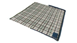 Outwell Camper Lux "L" Sleeping Bag Deep Blue (2023) -Cheap Camping Shop 230392 camper lux left side zipper feature photo3