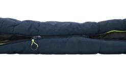 Outwell Camper Lux "R" Sleeping Bag Deep Blue (2023) -Cheap Camping Shop 230393 camper lux right side zipper feature photo5