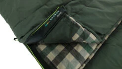 Outwell Camper Lux Double Sleeping Bag - Forest Green (2023) -Cheap Camping Shop 230394 camper lux double feature photo6