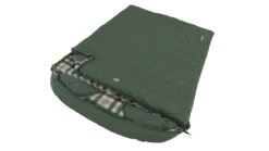 Outwell Camper Lux Double Sleeping Bag - Forest Green (2023) -Cheap Camping Shop 230394 camper lux double main photo1