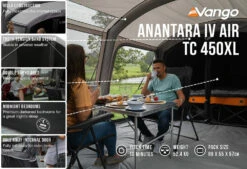 Vango Airbeam Vango Anantara IV TC 450XL Air Tent (2023) -Cheap Camping Shop anantara iv air tc 450xl low res