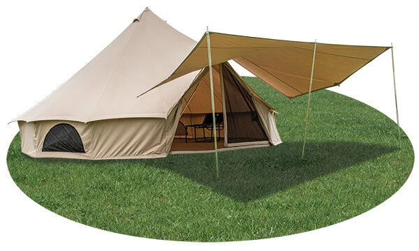 Quest Signature Classic Bell Tipi Tent 5m (2022) 1 Quest Signature Classic Bell Tipi Tent 5m (2022)