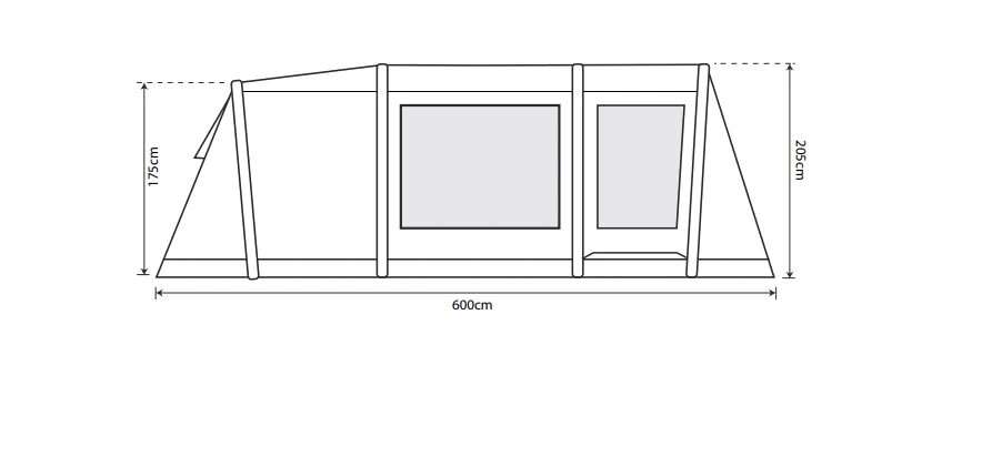 Outdoor Revolution Camp Star 500xl Tent Bundle 3 Outdoor Revolution Camp Star 500xl Tent Bundle - Image 3
