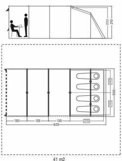 Coleman Castle Pines 4L Blackout Tent (2022) -Cheap Camping Shop col fp 2000037066 castle pines 4l