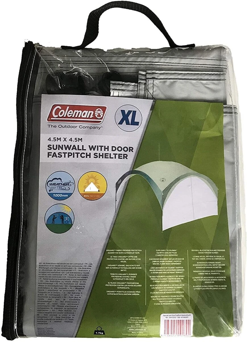 Coleman FastPitch Event Shelter Pro XL Sunwall With Door 1 Coleman FastPitch Event Shelter Pro XL Sunwall With Door