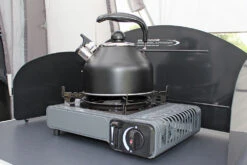 Outdoor Revolution Induction Hob Whistling Kettle -Cheap Camping Shop cook2110 inductionhobwhistlingkettle2.2l l4