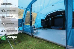 Vango Joro Poled 600XL Tent (2022) -Cheap Camping Shop earth collection poled infographics call outs3