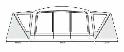 Outdoor Revolution Airedale 9.0DSE Tent Bundle (2023) 6 Outdoor Revolution Airedale 9.0DSE Tent Bundle (2023) - Image 6