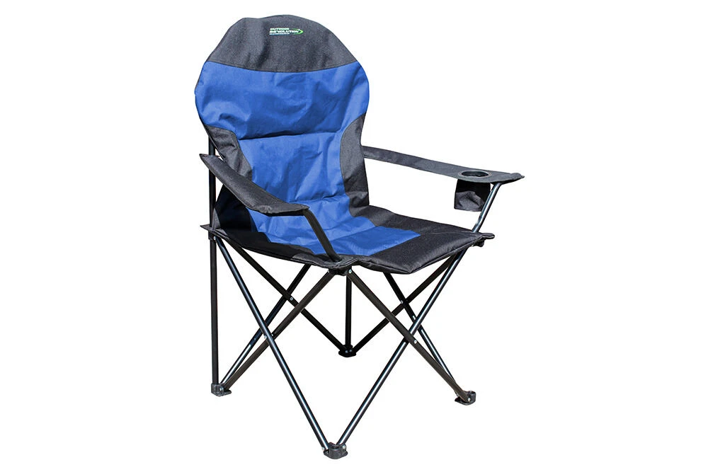 Outdoor Revolution High Back Chair XL Navy Blue And Black 1 Outdoor Revolution High Back Chair XL Navy Blue And Black