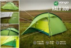 Vango Halo 300 Tent (2022) -Cheap Camping Shop halo 300 low res