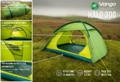 Vango Halo 300 Tent (2022) -Cheap Camping Shop halo 300 low res2