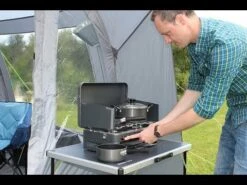 Outdoor Revolution Twin Burner Gas Stove & Grill -Cheap Camping Shop hqdefault 18 26