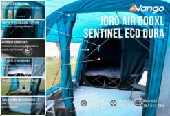 Vango Airbeam Vango Joro Air 600xl Dura Tent (2023) 15 Vango Airbeam Vango Joro Air 600xl Dura Tent (2023) -Cheap Camping Shop joro air 650xl sentinel eco dura low res