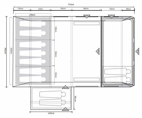 Outdoor Revolution Kalahari PC 7.0SE Tent Bundle (2023) 7 Outdoor Revolution Kalahari PC 7.0SE Tent Bundle (2023) - Image 7