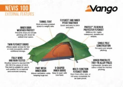 Vango Nevis 100 Tent (2023) -Cheap Camping Shop nevis 100 small