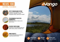 Vango Nevis 100 Tent (2023) -Cheap Camping Shop nevis 1002 small
