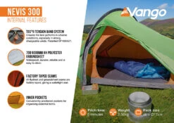 Vango Nevis 300 Tent (2023) -Cheap Camping Shop nevis 3002