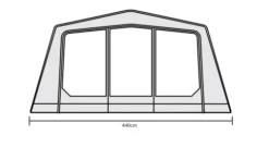 Outdoor Revolution O-Zone XTR Safari Front Porch Extension -Cheap Camping Shop safari extension floorplans 3