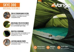 Vango Skye 300 Tent (2022) -Cheap Camping Shop skye 300 infographic2 lr