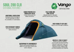 Vango Soul 200 CLR Tent -Cheap Camping Shop soul 200 clr infographic lr
